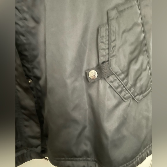 Lululemon Black Satin Wanderful Capelet Rain Poncho - Picture 7 of 8